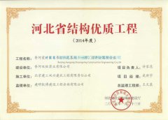 香河愛晚老年綜合體結構優(yōu)質工程